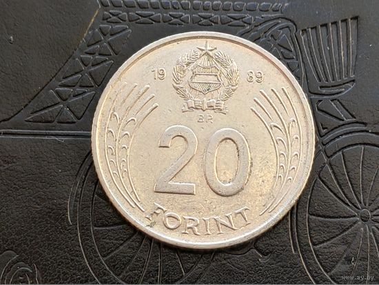 Венгрия. 20 форинтов 1989.