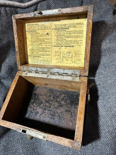 Редкая дубовая коробочка Германия ww2 с 1 рубля