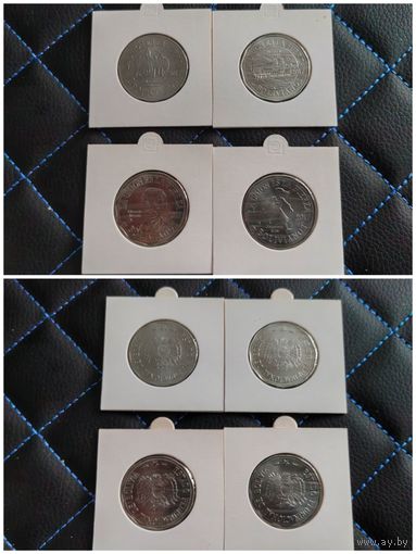 Распродажа !!! Боливия 4 монеты по 2 боливиано (Полный набор) 2017 г. UNC