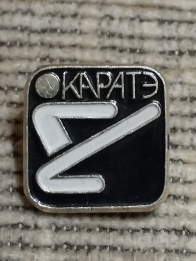 Значок. Каратэ.