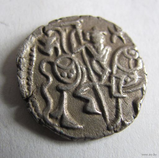 1 Jital =silver drachma.Kabul. Shahis (Shahiyas). Samanta Deva, ок.850-1000г.г.