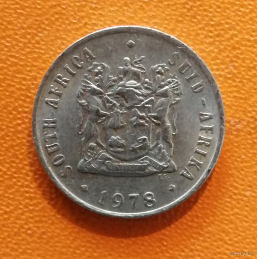 ЮАР 10 центов 1978 г., KM# 85