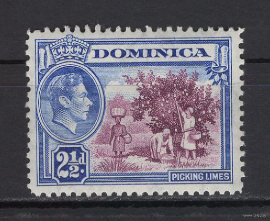 1938 Доминика /Dominica** Сбор лаймов, Георг VI  Mi#97