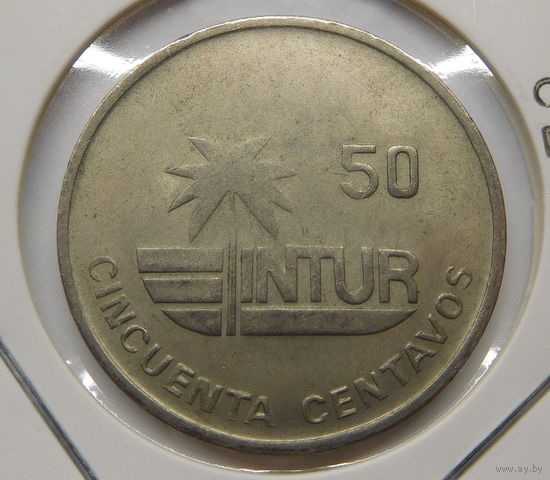 Куба 50 сентаво 1989 г
