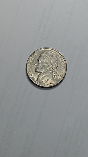 США 5 центов 1995 года . P