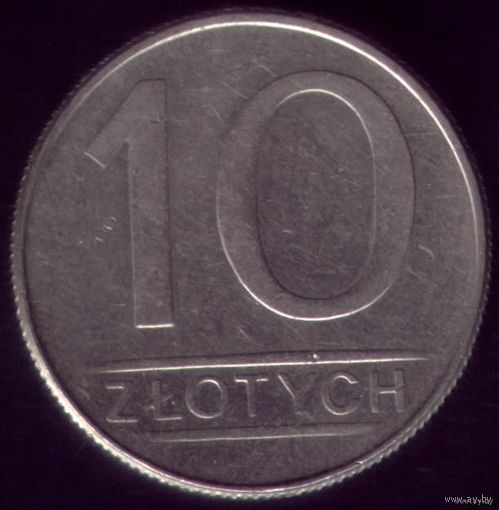 10 Злотых 1988 год Польша