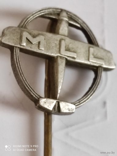 Чехословакия Авиация MLL  редкий знак!