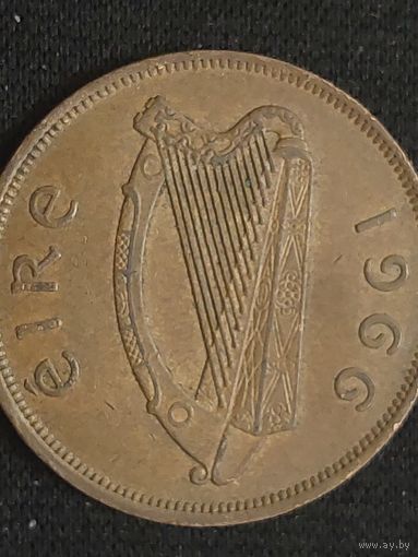 1 пенни ирландия 1966