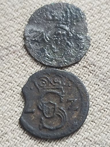 Распродажа - денарий 1622,1623гг.,ВКЛ,Сигизмунд 3 Ваза