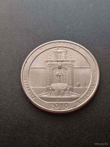 США 25 центов  2008 г. P - Нью-Мексико