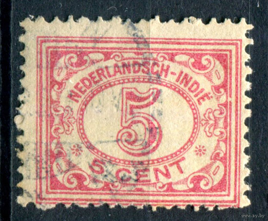 Нидерландская Индия - 1912/14г. - 5 с - 1 марка - гашёная [Mi 113]. #3-WB-87-A-1