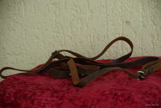 Ремень для ношения плащ накидки  ( натуральная кожа )