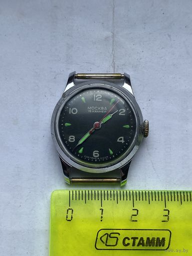 Часы Москва. 1 мчз. Состояние.