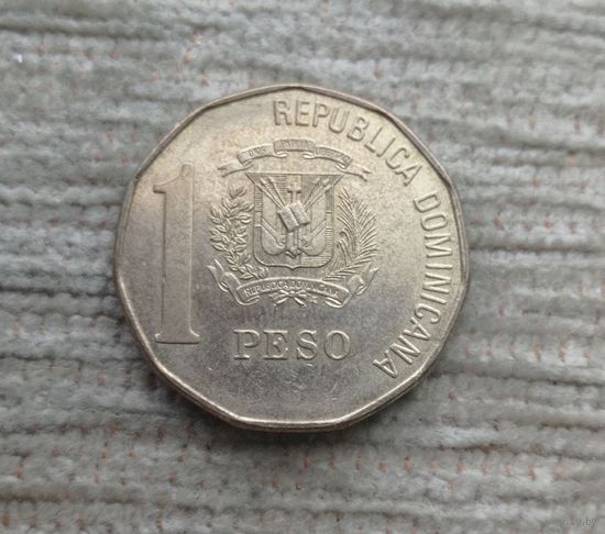 Werty71 Доминиканская Республика (Доминикана) 1 песо 1997 Блеск
