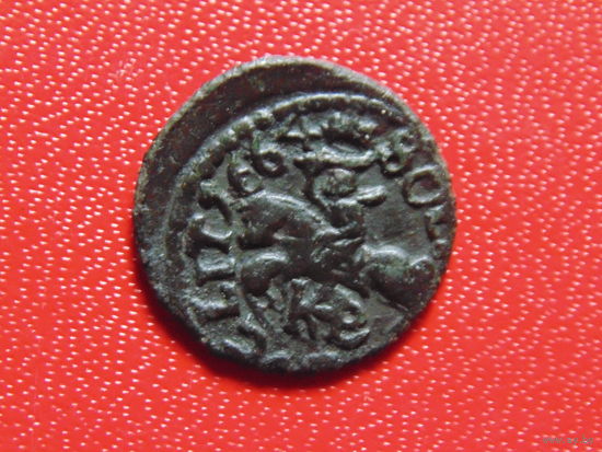 Медный солид. Боратинка. Ян II Казимир Ваза. 1664 г.