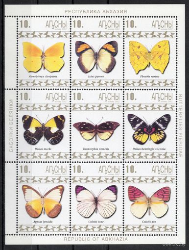 Абхазия 2002. Фауна. Бабочки. Малый лист (548)
