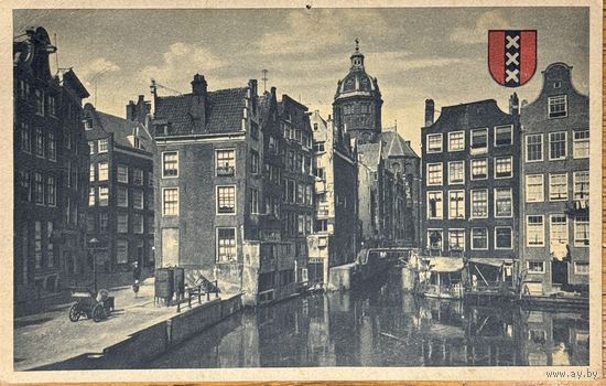 Открытка Голландия Амстердам