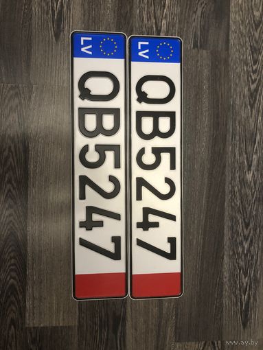 Автомобильные номера для коллекции