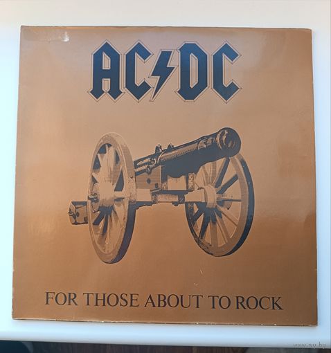 AC/DC - For those about to rock/We salute you/ 1981 (Germany) LP