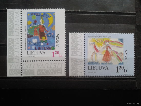 Литва 1997 Европа, сказки и легенды** Полная серия с полем