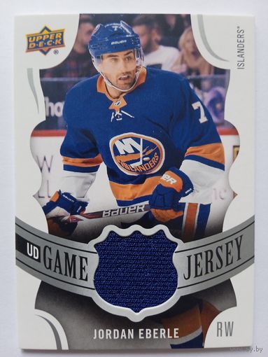 Хоккейная карточка НХЛ джерси Jordan Eberle (Айлендерс)