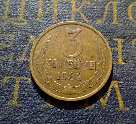 3 копейки 1988 СССР #13