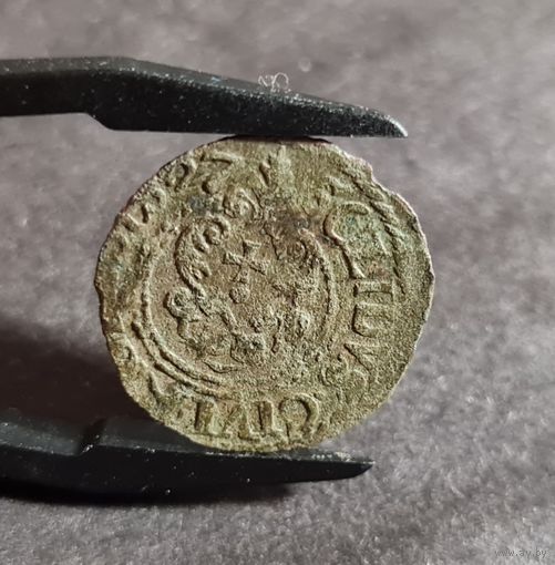 Солид 1627 года Густав Адольф, Рига, Шведская окупация, С рубля! без мц.