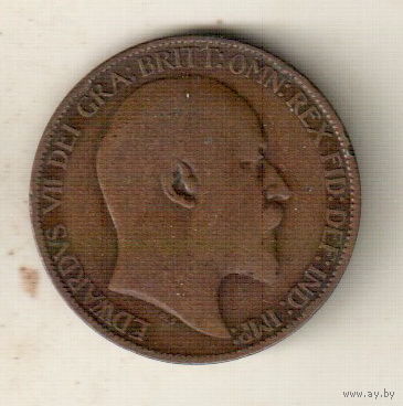 Великобритания 1/2 пенни 1906