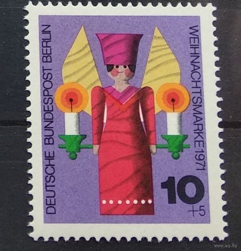 Гремания, Западный Берлин, 1971 Рождество, Комплект 1 марка С-М-4-1