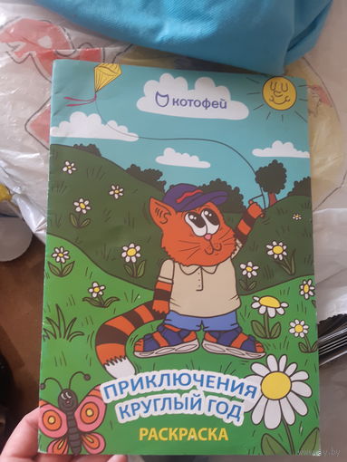 Раскраска Приключения круглый год.