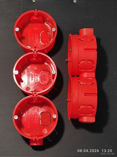 Коробка уст. наборная СП в бетон c с/р 10180C ТУСО 65х40мм