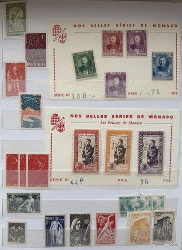 Альбом с марками Монако