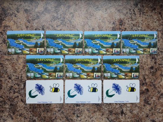 Лот телефонных карт РБ N23 (10 шт.)