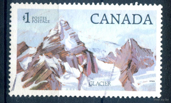 Канада - 1983г. - национальный парк Глейшер - 1 марка - полная серия, гашёная [Mi 923]. #3-WB-88-A-2