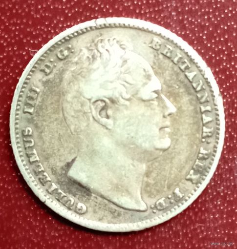 Великобритания 6 пенсов 1834