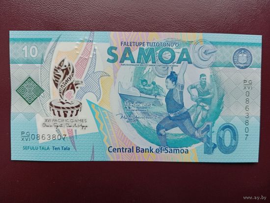 Самоа 10 тала 2019 UNC