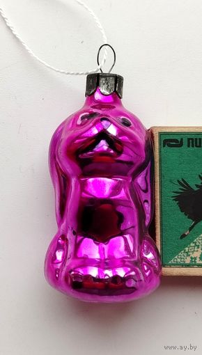 Ёлочная игрушка. Жучка. Репка. Щ-57.