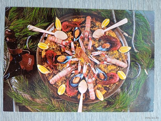 Этнография. Испания. Паэлья, национальое блюдо Валенсии