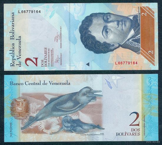 Венесуэла 2 боливара 2012 год, UNC