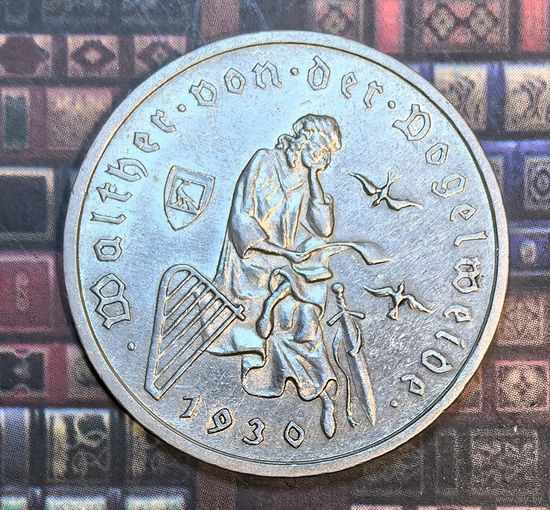 3 марки "Фогельвейде" 1930 Веймарская республика