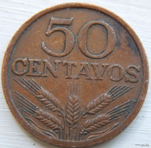 Португалия 50 сентавос 1970 год