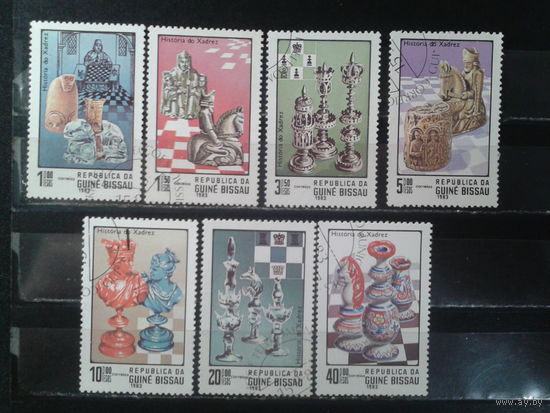 Гвинея Бисау, 1983. Шахматы, полная серия. Mi-5,5 евро гаш.
