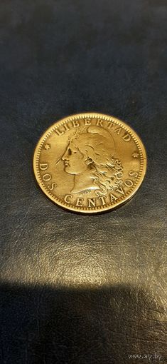 Аргентина 2 сентаво 1890