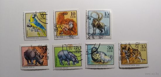 ГДР 1975. Зоопарк Животные