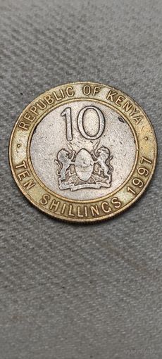 Кения 10 шиллинг 1997