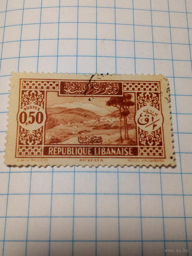 Марка Ливан 1935 год