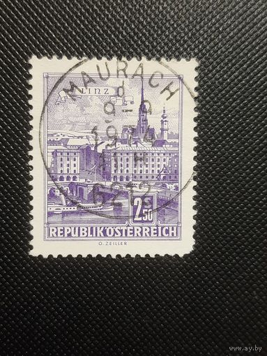 Австрия. Стандарт. 1962г. гашеная