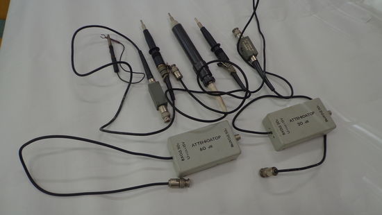 Щупы и аттенюаторы к осциллографу