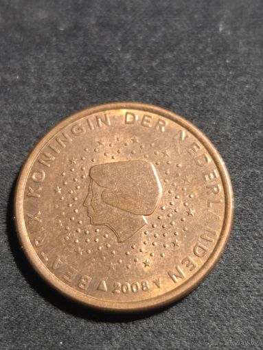 Нидерланды 5 евроцентов 2008