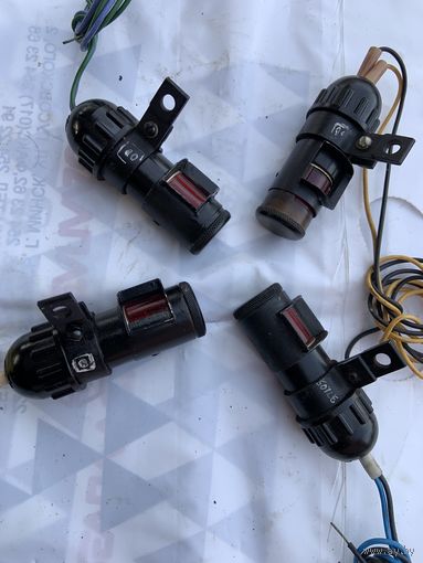 4  оригинальные советских авиационных светильника для освещения приборных панелей кабины пилотов! Только вставить лампочку и на взлёт!